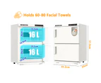 Advwin 32L Double Towel Warmer Cabinet UV Sterilizer Spa Facial Salon Beauty Equipment