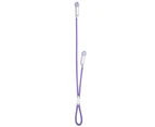 Climbing Rope Wear Resistant Heavy-duty High Stability Sling Equipment Climbing Auxiliary Rope for Abseiling-Purple