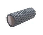 Yoga Foam Roller High-strength Full Body Available Wear-resistant Not Easy to Deform Strong Load Bearing Muscle Relaxation Environmenta-Grey