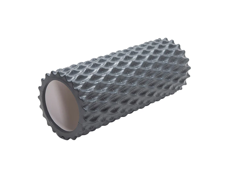 Yoga Foam Roller High-strength Full Body Available Wear-resistant Not Easy to Deform Strong Load Bearing Muscle Relaxation Environmenta-Grey