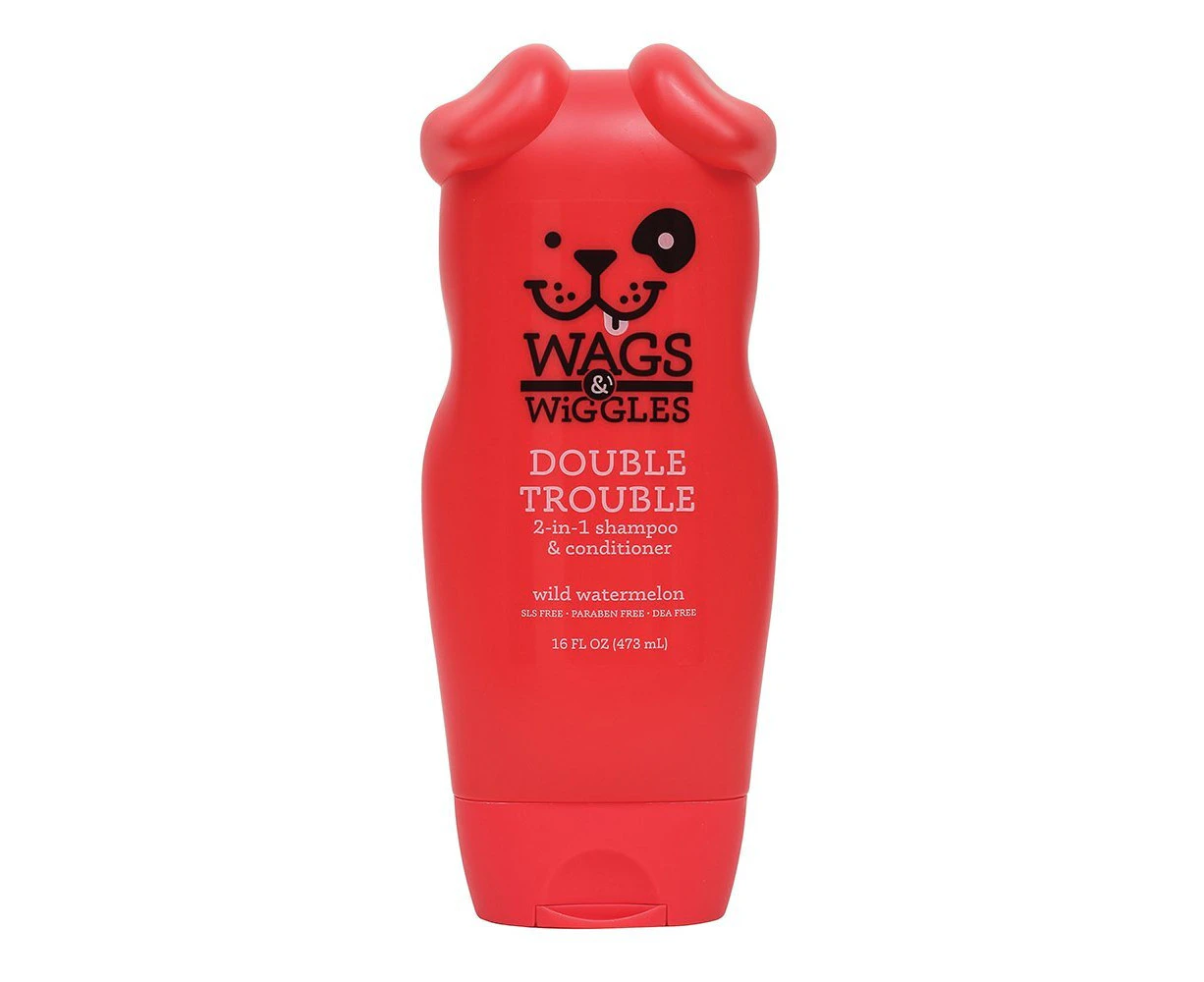 Wags & Wiggles 2-in-1 Dog Shampoo & Conditioner 473ml