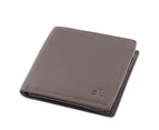 CIDE-Genuine Full Grain Premium Cowhide Leather Mens Wallet RFID Protected - Brown