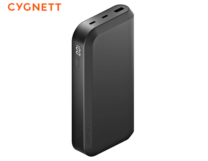 Cygnett 20,000mAh ChargeUp Pro Series Laptop Power Bank - Black