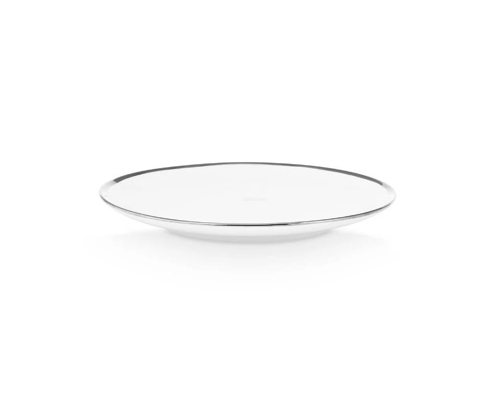 Vtwonen White Silver 25.5cm Porcelain Plate