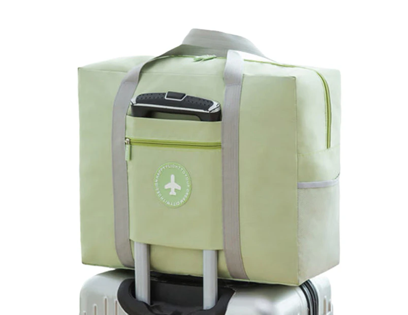akd Waterproof Travel Fitness Duffel Bag Handbag Portable Boarding Luggage Pouch-Green - Green