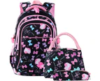 Kids Backpack, School Bag Girls School Backpack School Bag Backpack Children Daypack 3 Parts Set