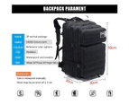 Military Tactical Backpack Large Army Backpacks Hiking Backpacks Bags - ACU Grey (25L)