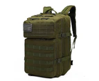 Military Tactical Backpack Large Army Backpacks Hiking Backpacks Bags - Camouflagegreen(45L)