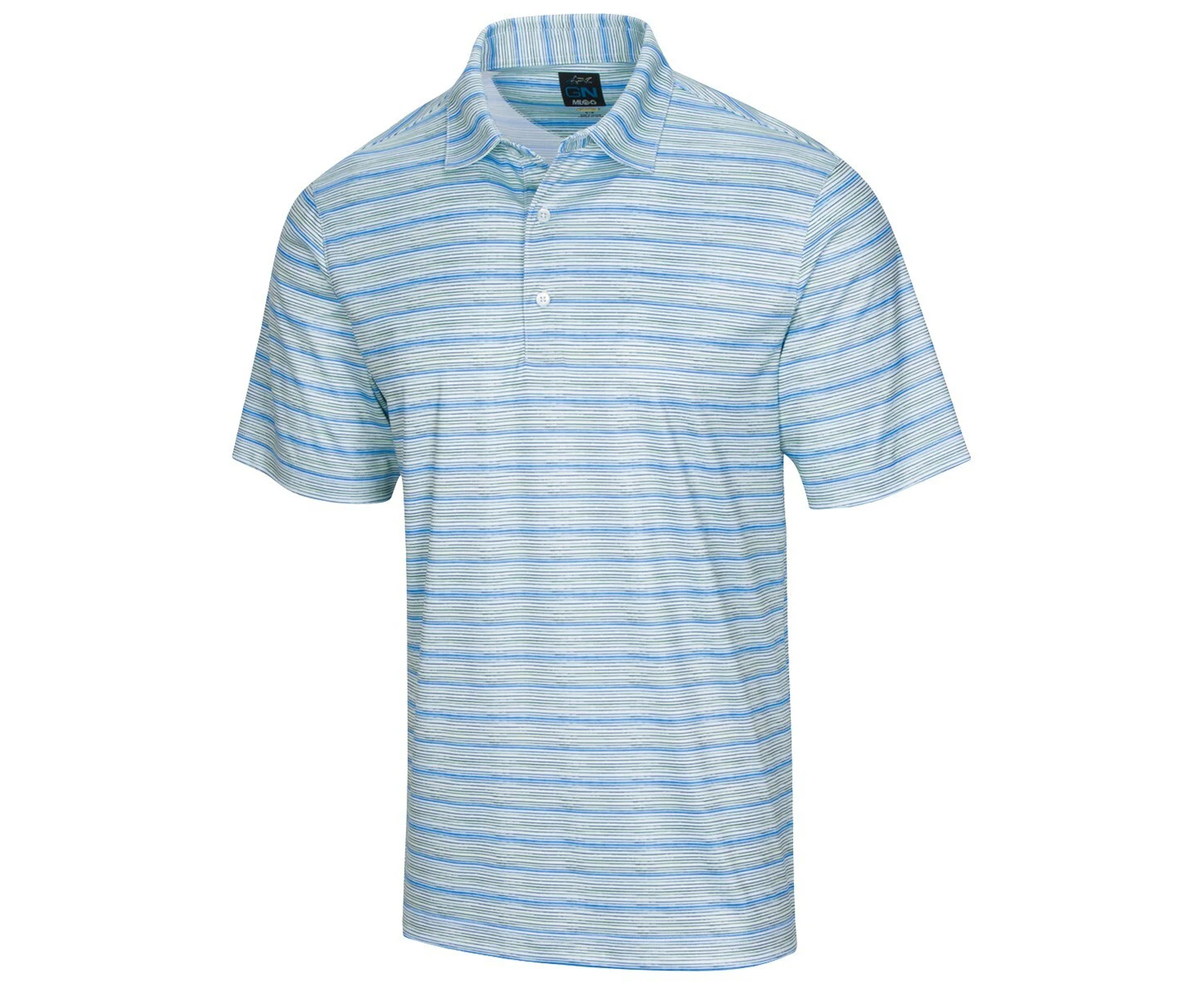 Greg Norman Mens ML75 Baltra Polo Shirt Golf - White