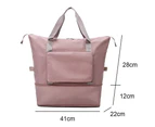 Womens travel bags, weekender carry on for women, sports Gym Bag, workout duffel bag-powder