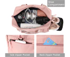 Sports Duffle Bag -Waterproof Travel Duffel Bag with Shoes Compartment