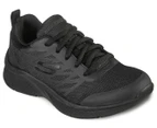 Skechers Unisex Microspec Quick Sprint Sneakers - Black