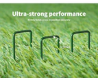 Marlow 100PCS Synthetic Artificial Grass Pins Turf Pin U Fastening Lawn Weed Mat