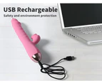 Urway Rabbit Vibrator Licking Tongue G-Spot Dildo Clit Thrusting Sex Toys