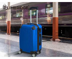 Slimbridge 28" Travel Luggage Suitcase TSA Lock Carry Bag Hard Case Blue