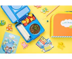 OmieBox Hot & Cold Bento Lunch Box Kids Food Storage Non Toxic Container - Blue