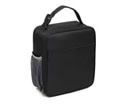 Lunch Box Men Women Lunch Bag Office Work School Reusable Portable Lunchbox-Black