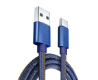 3M USB C Charging Cable Type-C Charger Cord & Data Sync Cable For Samsung Huawei