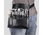 Professional 24 Slots Makeup Brush Bag Cosmetic Belt Strap Storage Pouch