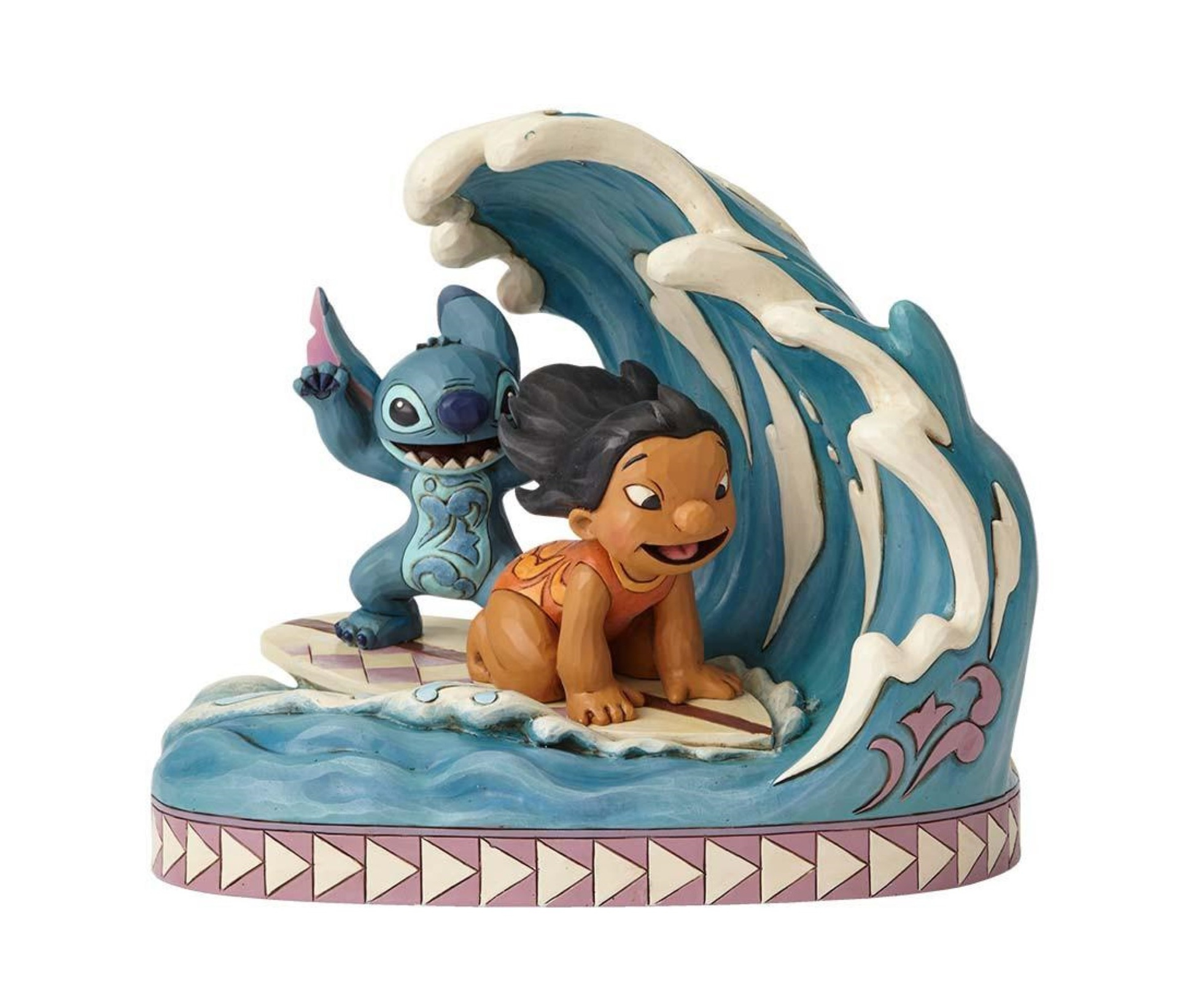 Disney Traditions Lilo & Stitch Catch The Wave Jim Shore 4055407 15th  Anniversary