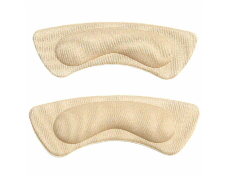 10 Pairs Heel Grips Pads Liner Cushions For Loose Shoes Self-Adhesive Insole Skin Tone