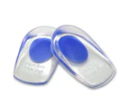 Heel Support Shoe Insoles Plantar Silicone Inserts Massage Pad Cushion Blue
