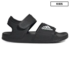 Adidas Kids' Adilette Sandals - Core Black/Cloud White