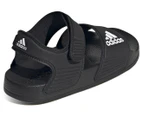 Adidas Kids' Adilette Sandals - Core Black/Cloud White