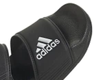 Adidas Kids' Adilette Sandals - Core Black/Cloud White