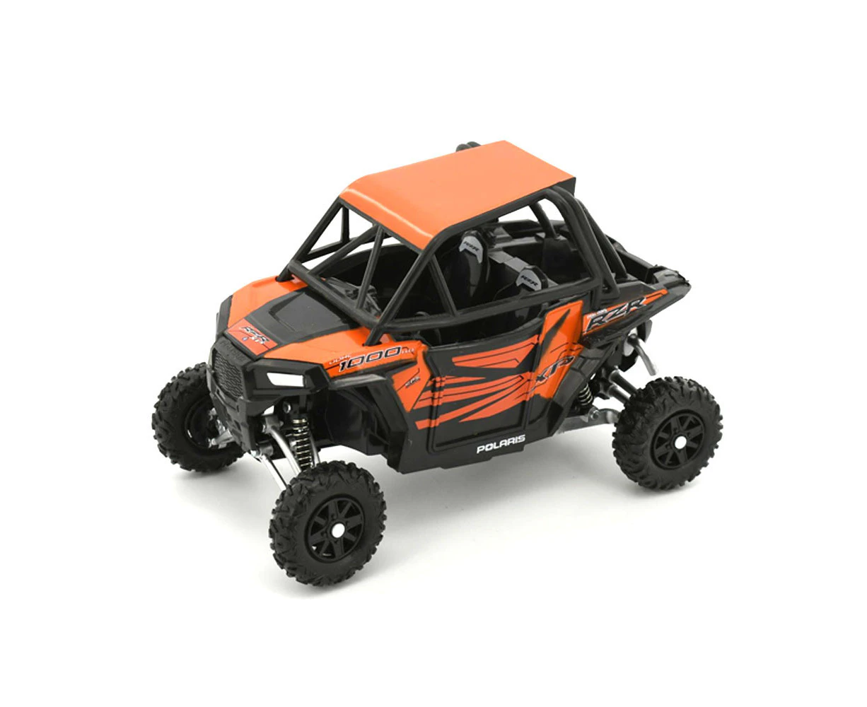 NewRay Licensed 1:18 Scale Polaris RZR XP 1000 EPS ATV Model Orange Madness