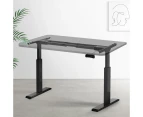 Artiss Standing Desk Frame Only Dual Motor Motorised Black