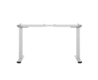 Artiss Standing Desk Frame Only Dual Motor Motorised White