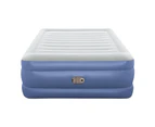 Bestway Air Mattress Queen Inflatable Bed 61cm Airbed Blue