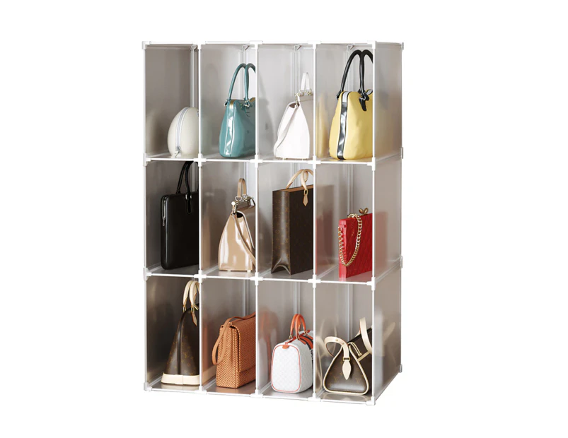 6 Pocket PVC Storage Bag Organizer Hanging Bags Closet Or Ganizer Ward –  Nordible