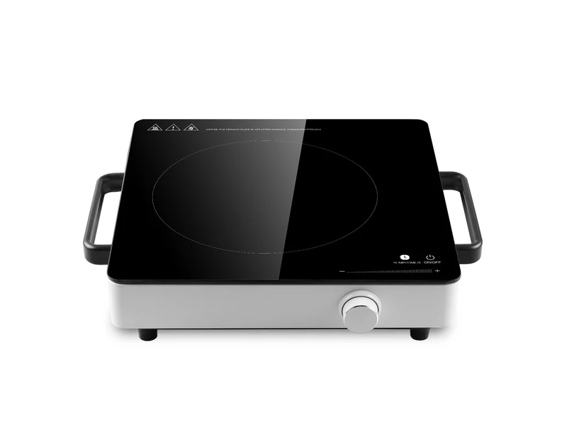 2200W Portable Electric Cooker Infrared Cooktop Any pot Cooking Kitchen Stove Glass Plate