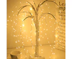 192-LED Tabletop Christmas Weeping Willow Tree Night Light - White