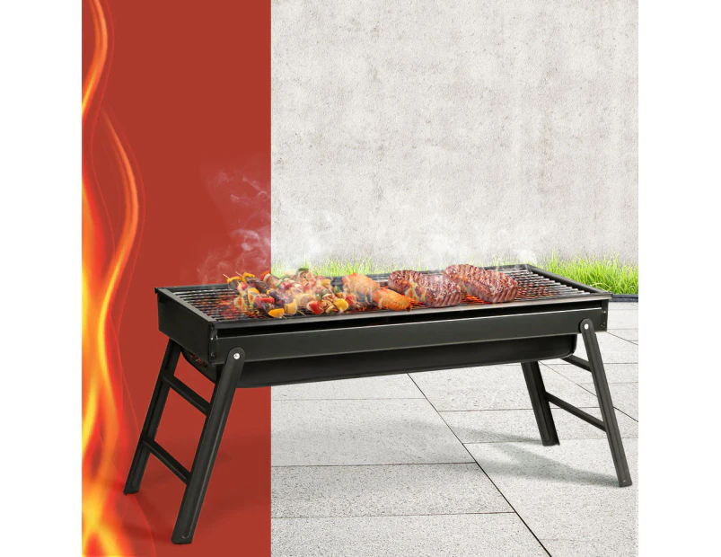 Grillz BBQ Grill Charcoal Smoker Foldable