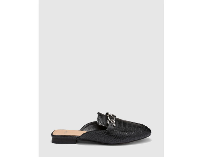 Novo Women's Carletta Flats - Black croc