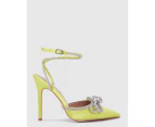 Novo Women's Zoobibi Sandals - Lime satin