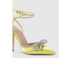 Novo Women's Zoobibi Sandals - Lime satin