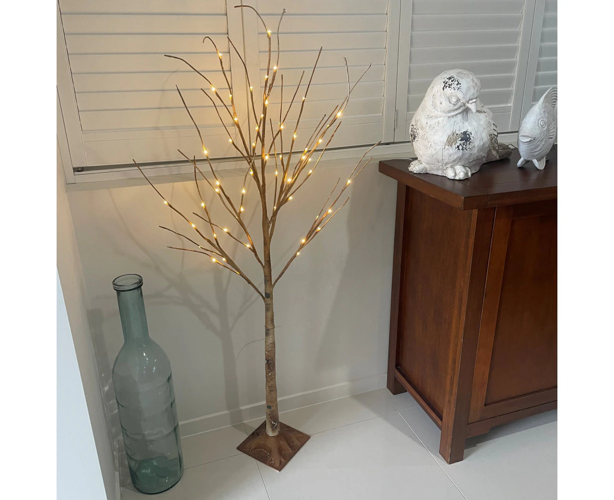 Christmas Complete Natural Birch LED Twig Tree 1.5m