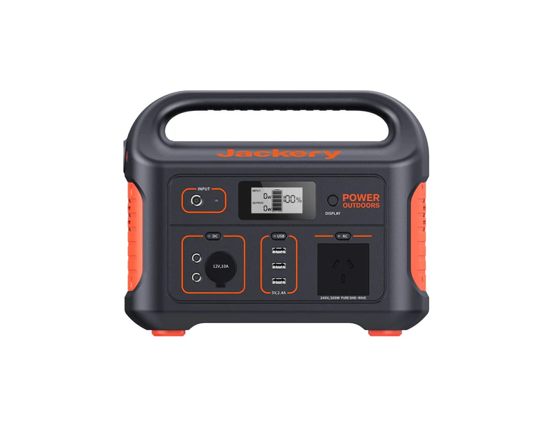 Jackery Explorer 500 Portable Power Station 518wh 24ah, 21.6v Lithium Battery