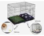 PaWz Pet Dog Cage Crate Kennel Portable Collapsible Puppy Metal Playpen 30"