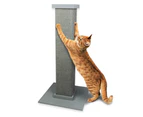 SmartCat Ultimate Cat Scratching Post Grey 32 Inch - Grey