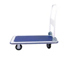 Traderight Folding Platform Trolley Hand Truck Foldable Cart Heavy Duty 300kg