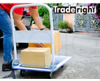 Traderight Folding Platform Trolley Hand Truck Foldable Cart Heavy Duty 300kg