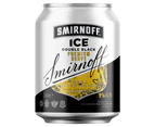 Smirnoff Ice Double Black Vodka Premium Serve (10X250ML)