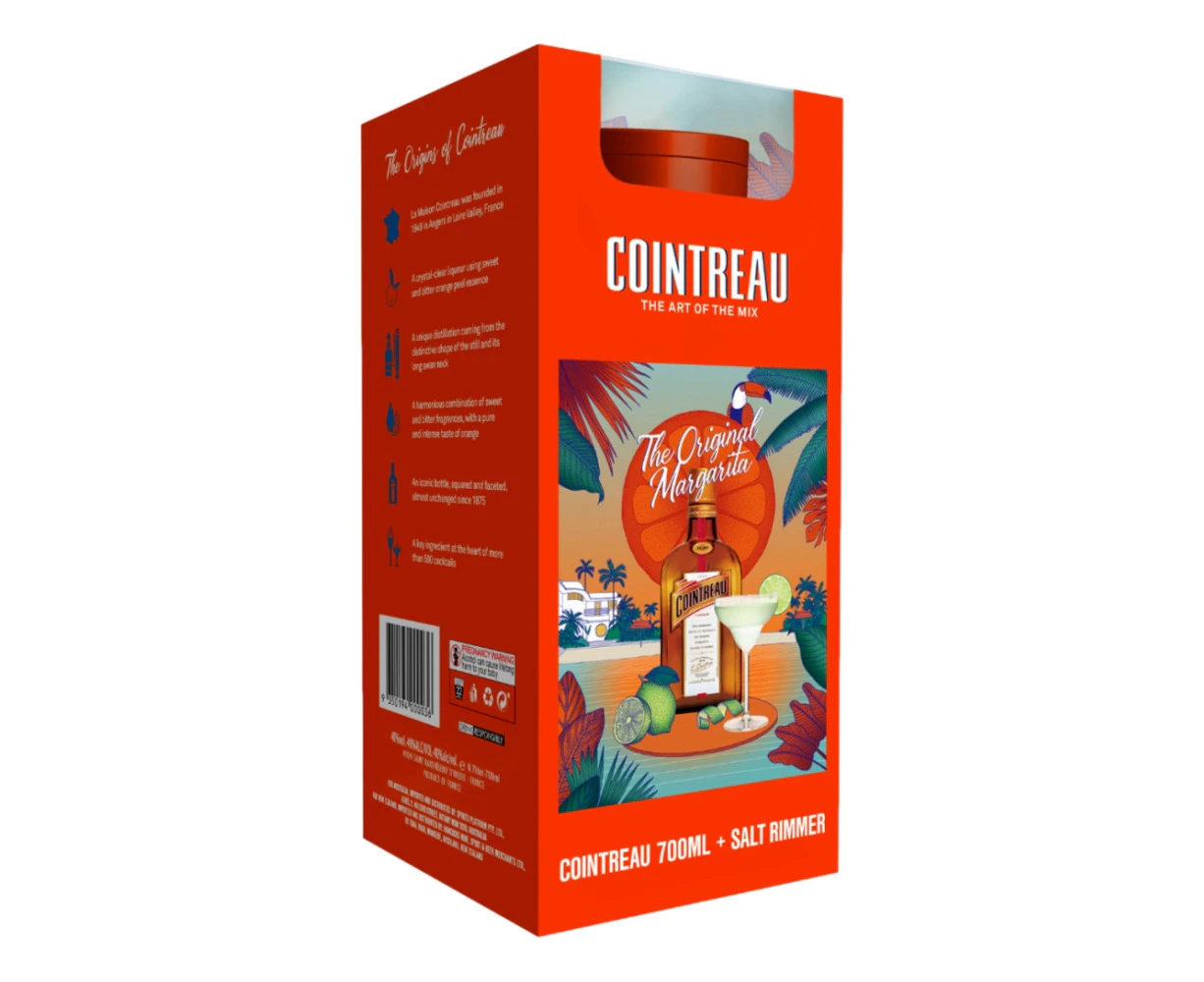 Cointreau Orange Liqueur & Salt Rimmer Gift Pack 700mL