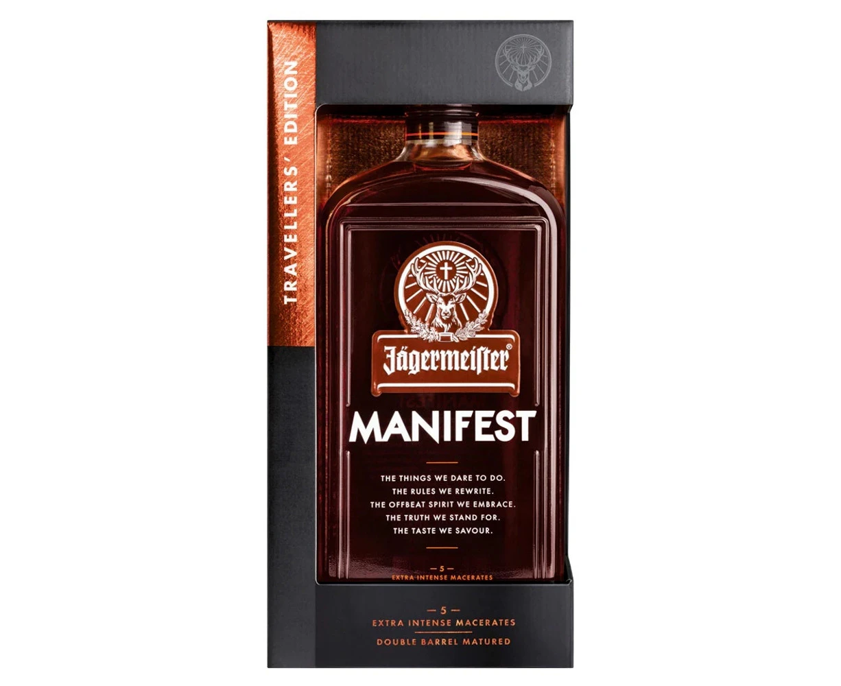 Jagermeister Manifest Gift Box Herb Liqueur 1L - Limited Edition