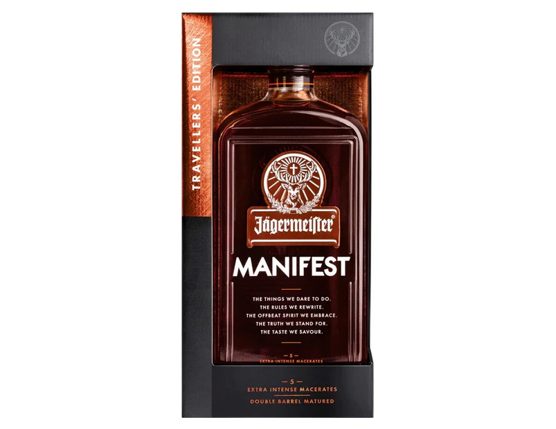 Jagermeister Manifest Gift Box Herb Liqueur 1L - Limited Edition